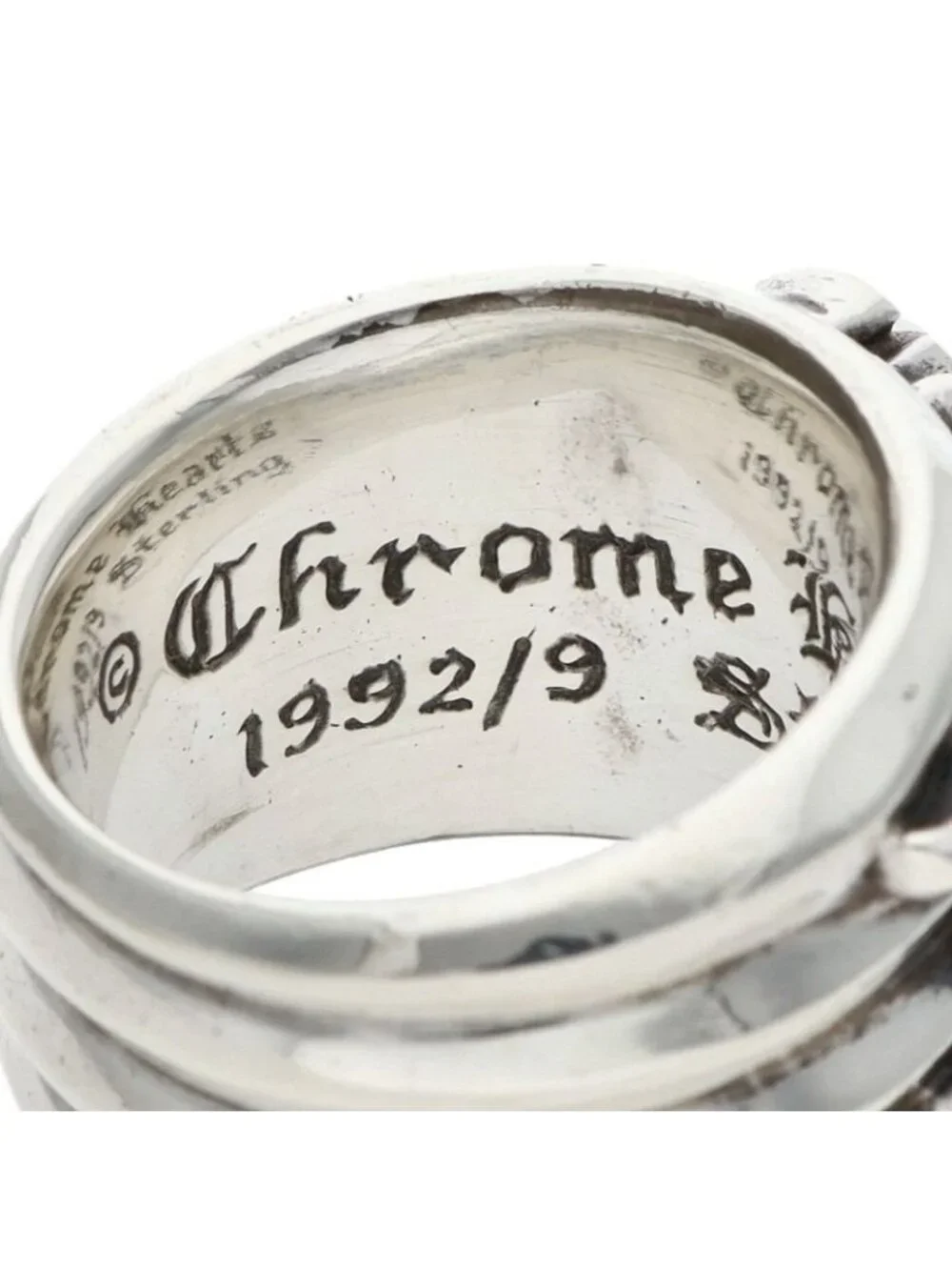 Chrome Hearts Dagger Silver Ring